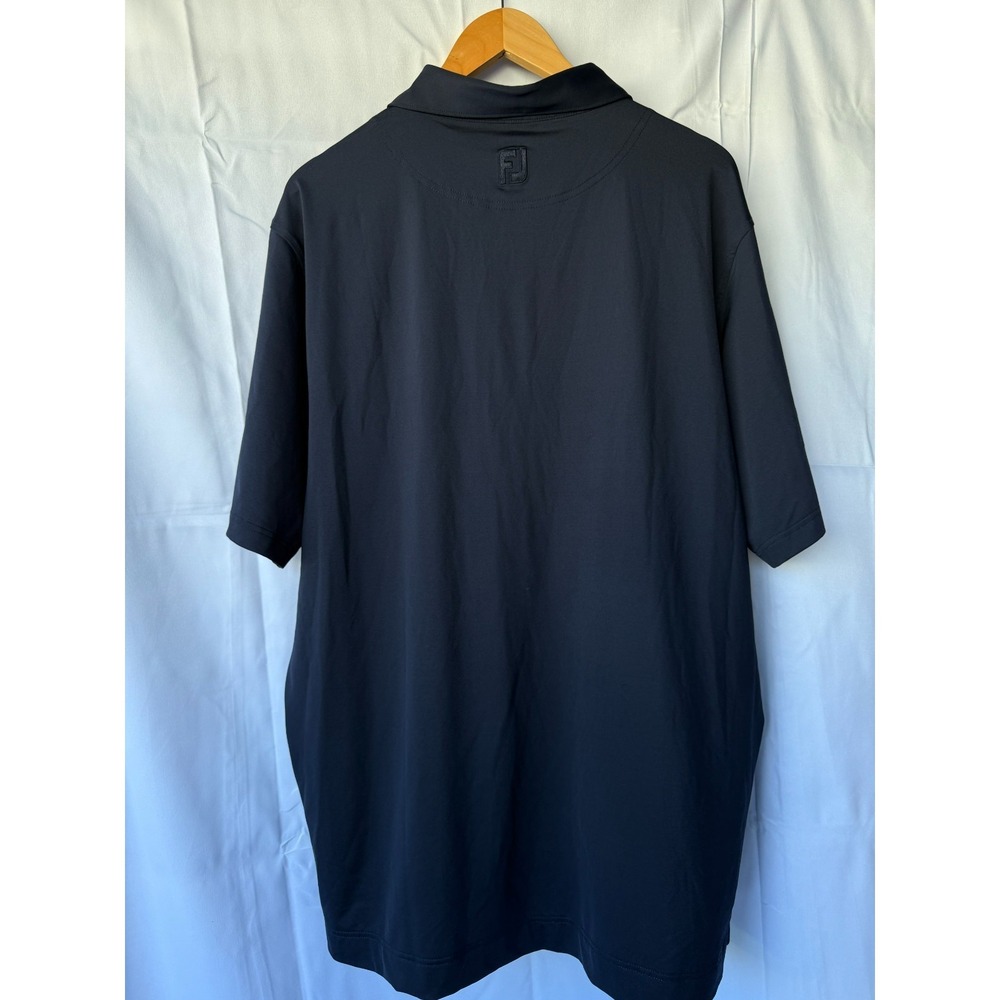 FootJoy Mike Scioscia Golf Polo Shirt Blue Mens XL Sporty Preppy Gorpcore NWT - Picture 3 of 14